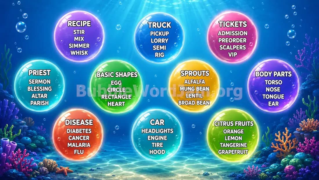 Bubble Word Jam Level 536 Answer, Cheat & Solution
