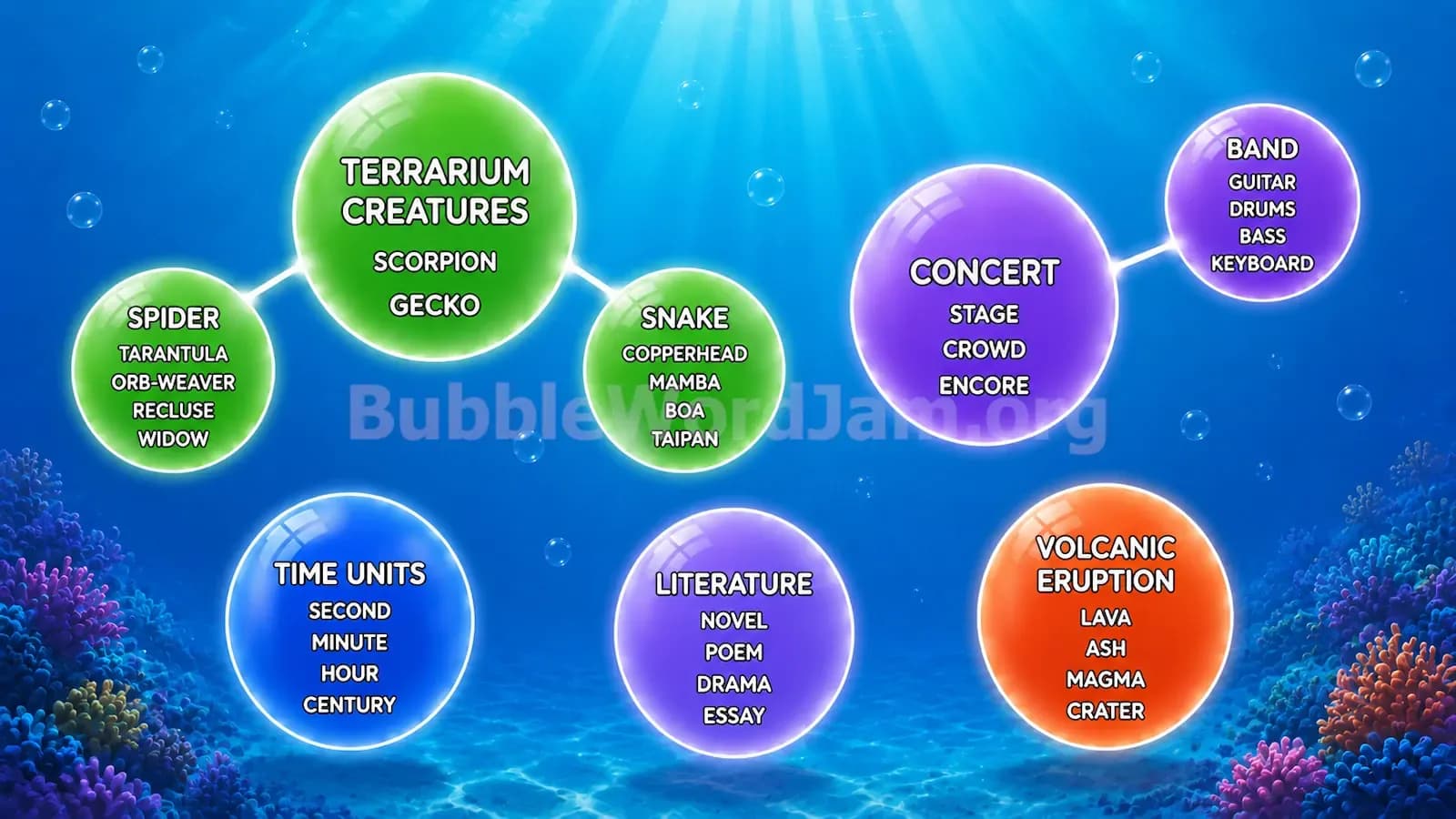 Bubble Word Jam Level 101 Answer, Cheat & Solution