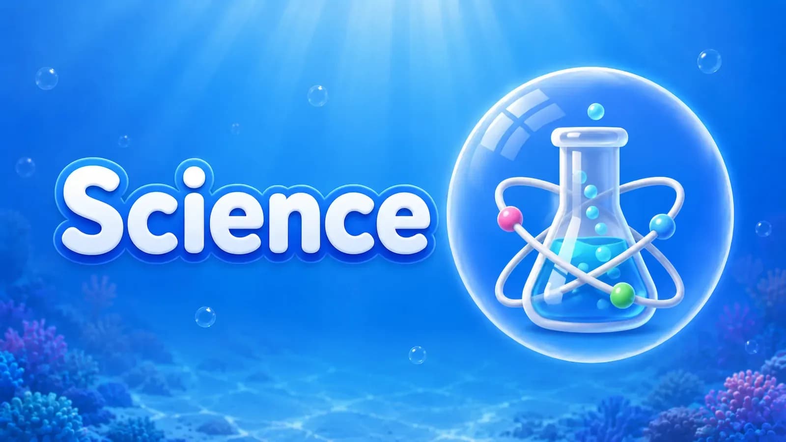 Bubble Word Jam Science Guide: Lab, Physics, Chemistry