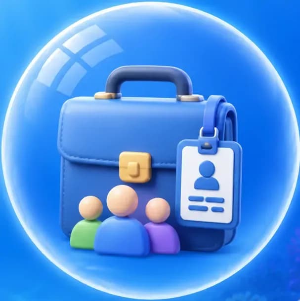 Bubble Word Jam Common Knowledge - Jobs, Professions, Workers, and Workplaces