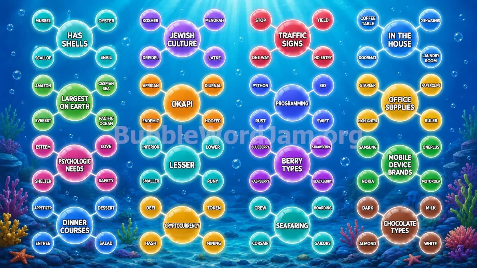 Bubble Word Jam Level 565 Answer, Cheat & Solution