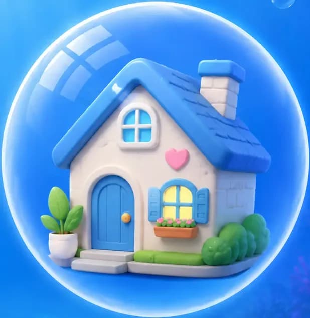 Bubble Word Jam Common Knowledge - Home, Furniture, Rooms, and Daily Objects