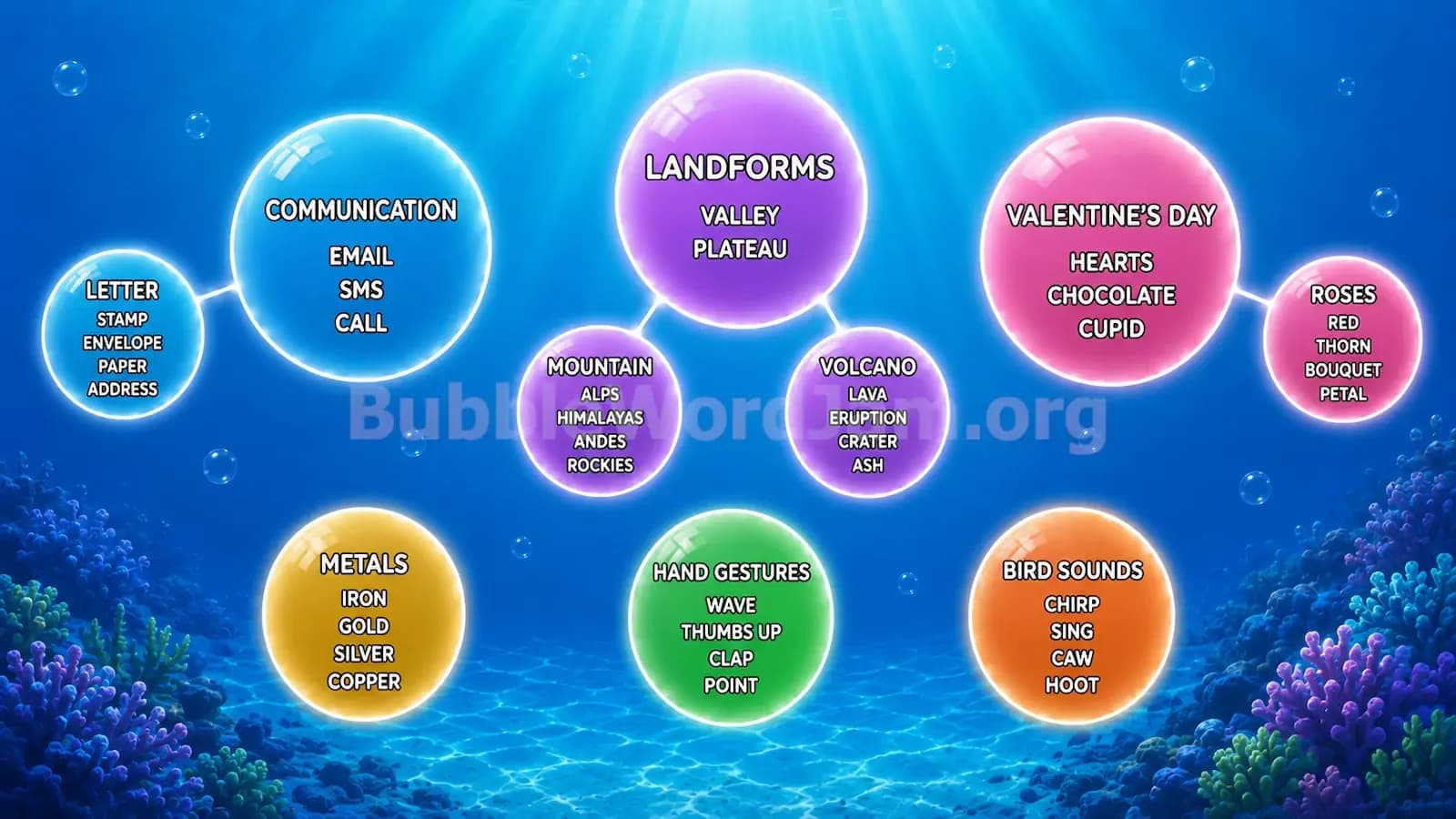 Bubble Word Jam Level 82 Screenshot