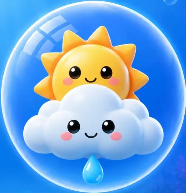 Bubble Word Jam Common Knowledge - Weather, Seasons, Climate, and Natural Disasters