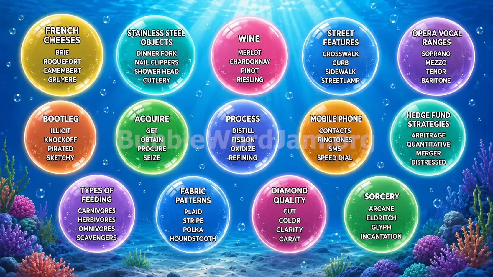 Bubble Word Jam Level 564 Answer, Cheat & Solution