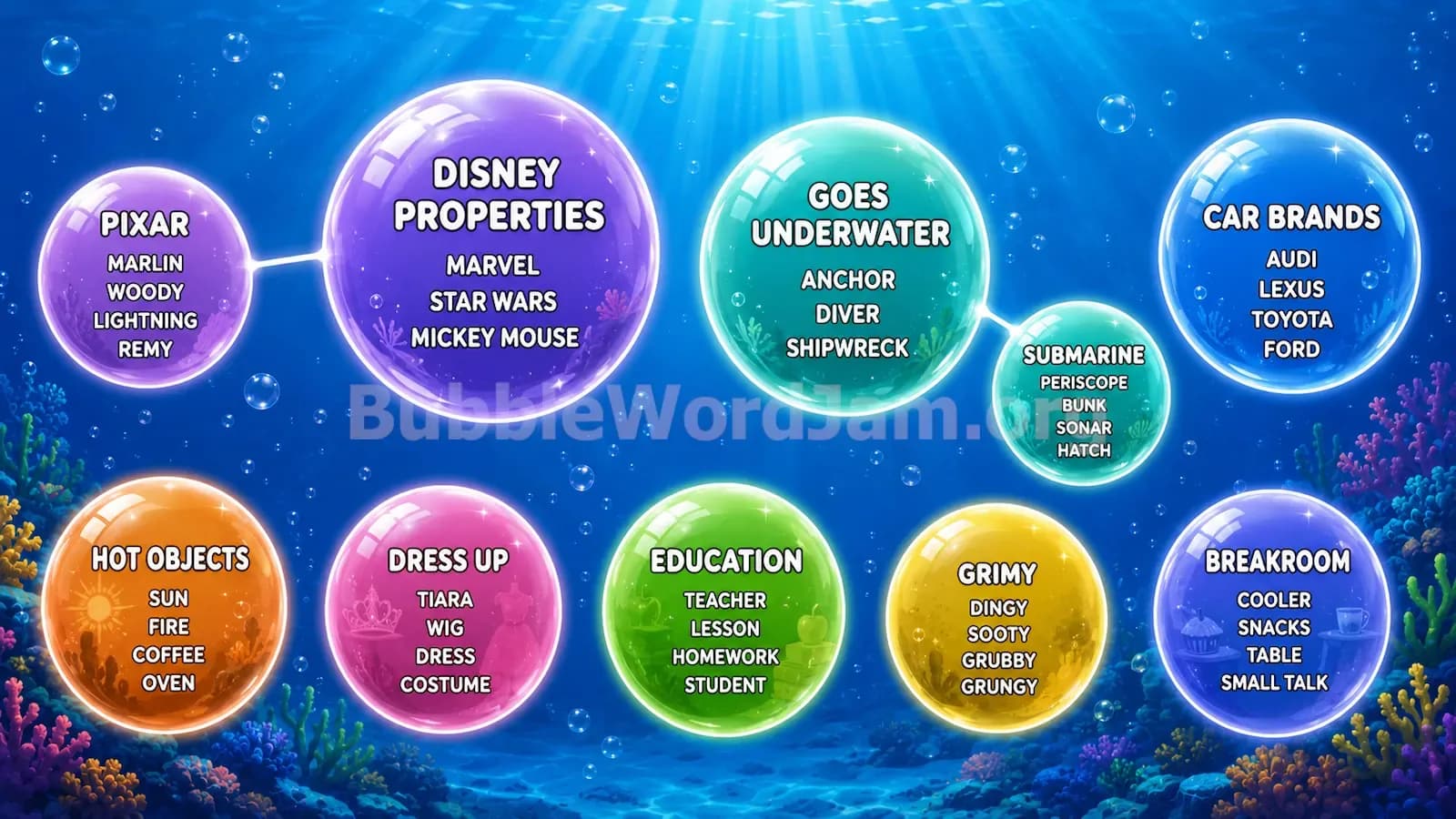 Bubble Word Jam Level 392 Answer, Cheat & Solution