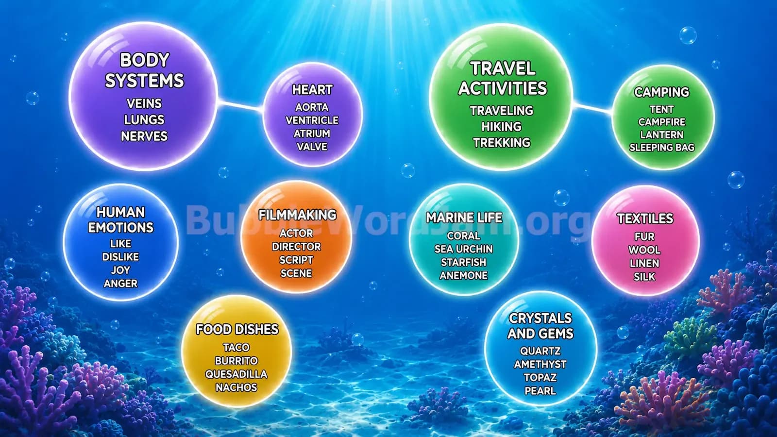 Bubble Word Jam Level 267 Screenshot