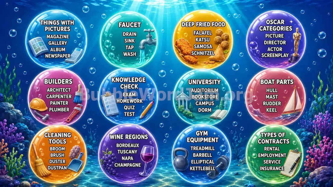 Bubble Word Jam Level 488 Screenshot