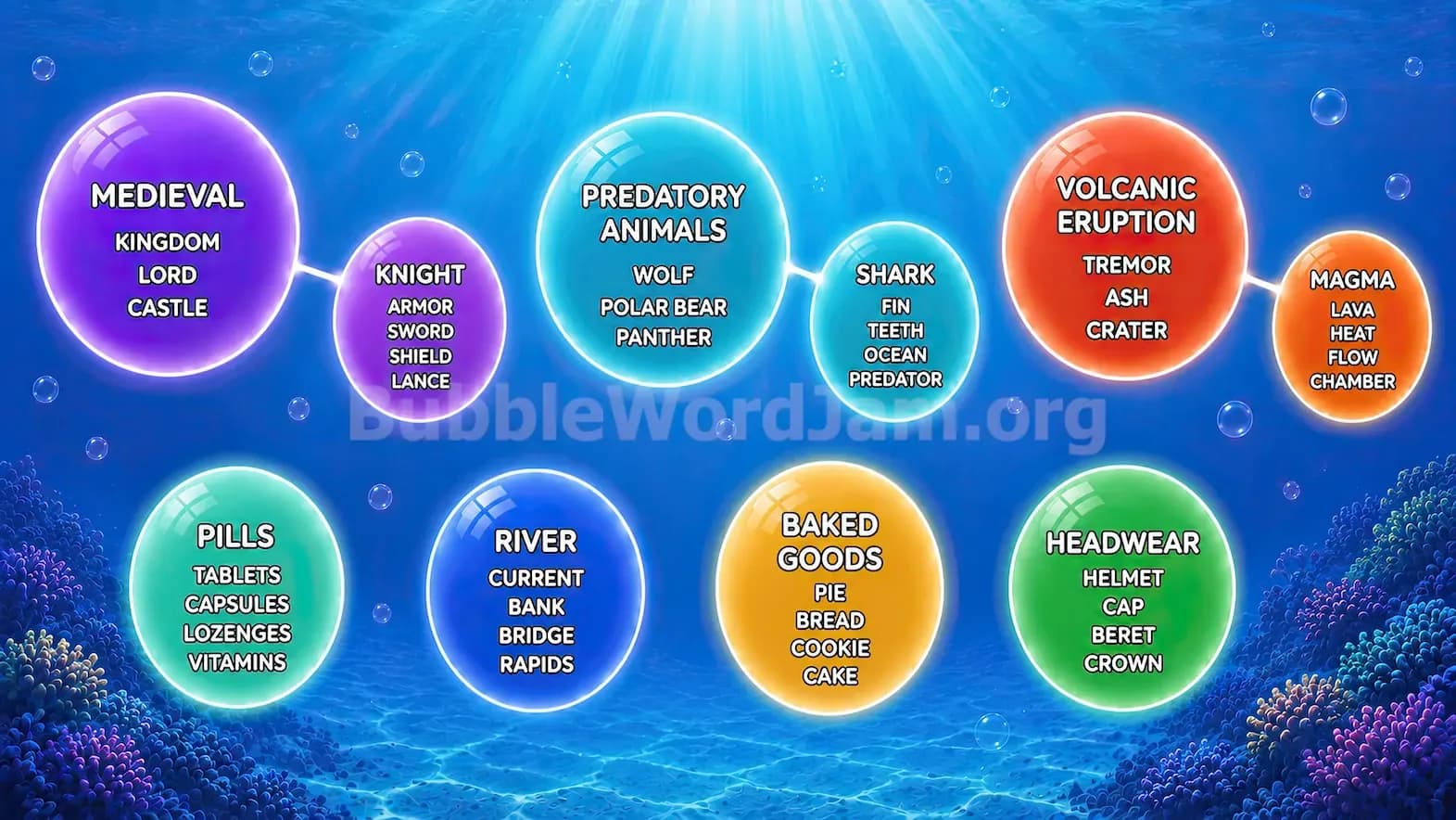 Bubble Word Jam Level 47 Answer, Cheat & Solution