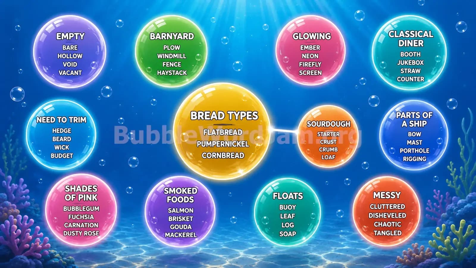 Bubble Word Jam Level 378 Answer, Cheat & Solution