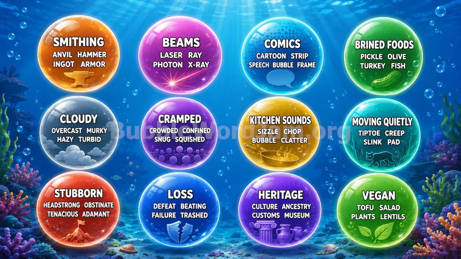 Bubble Word Jam Level 383 Answer, Cheat & Solution