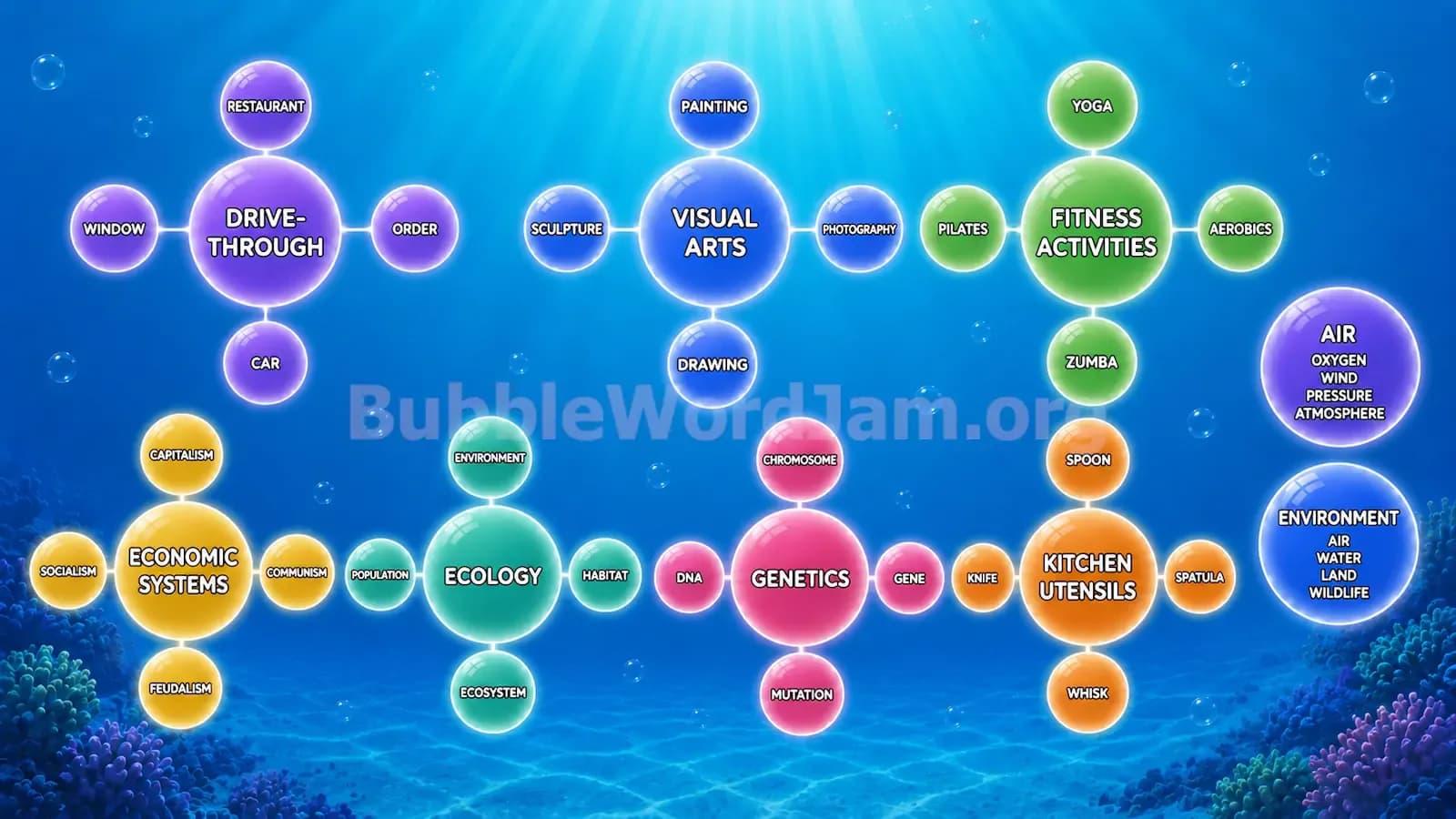 Bubble Word Jam Level 118 Screenshot