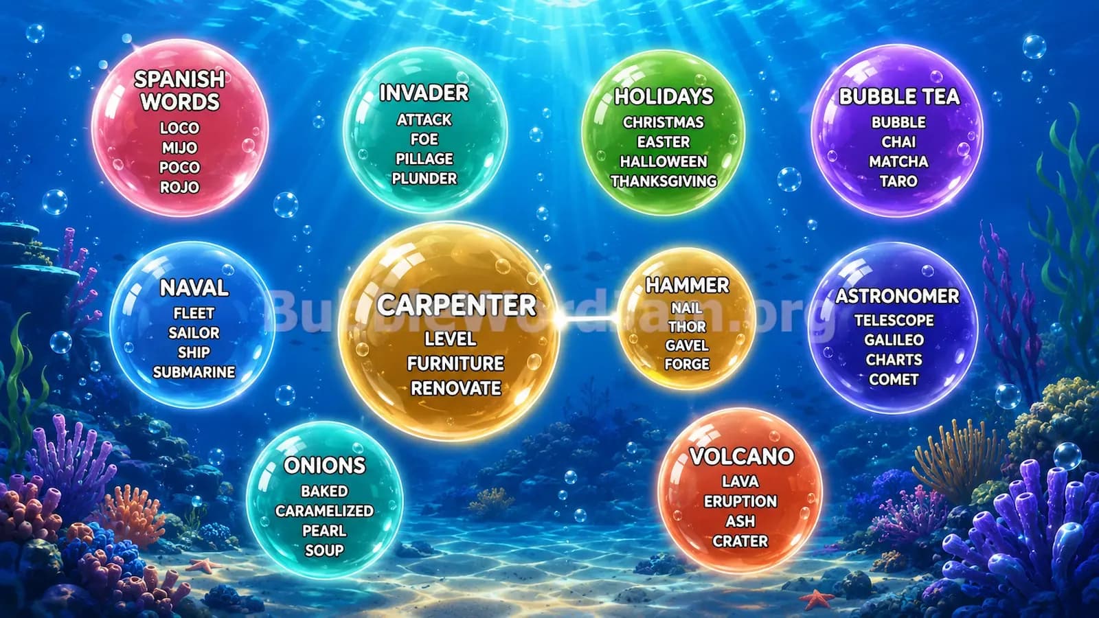 Bubble Word Jam Level 467 Answer, Cheat & Solution