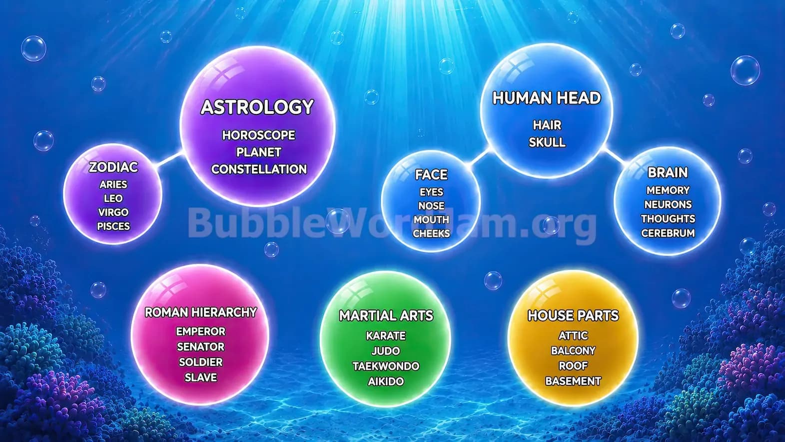 Bubble Word Jam Level 63 Screenshot