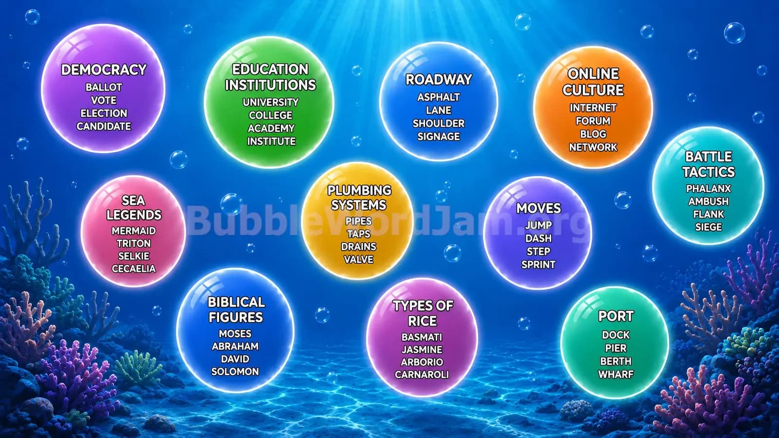Bubble Word Jam Level 272 Screenshot