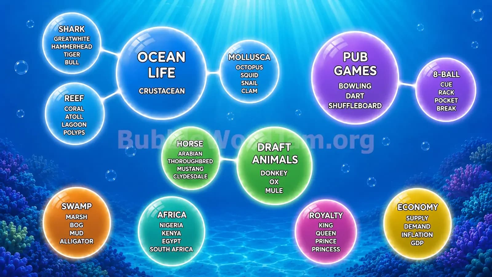 Bubble Word Jam Level 211 Screenshot