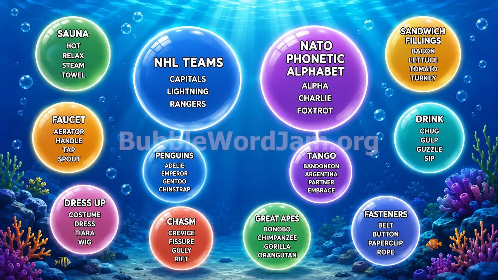Bubble Word Jam Level 568 Answer, Cheat & Solution
