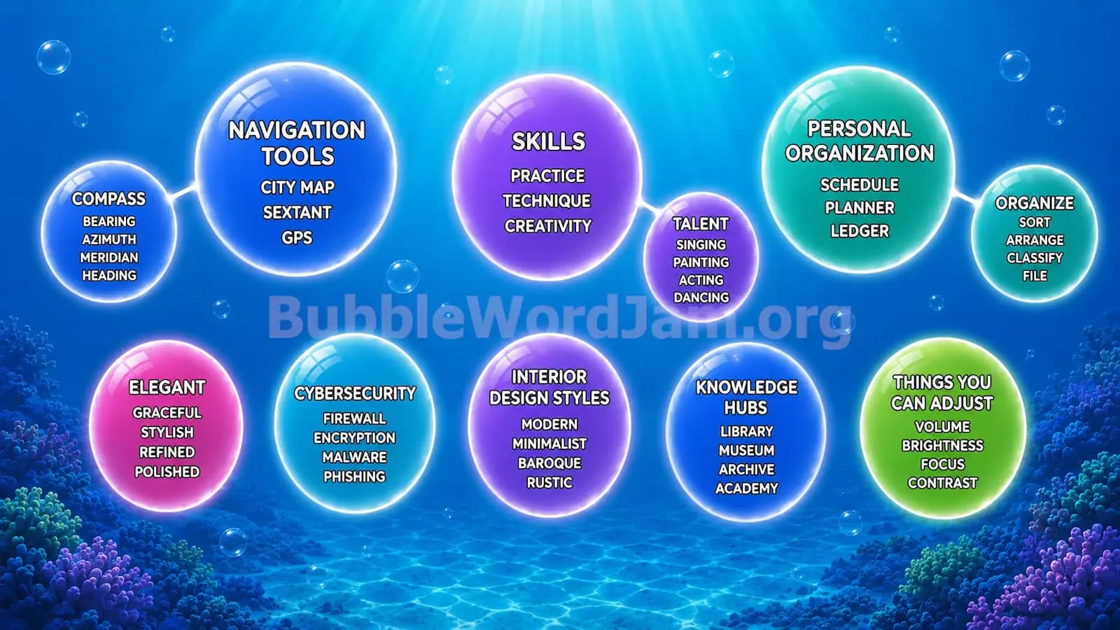 Bubble Word Jam Level 287 Answer, Cheat & Solution