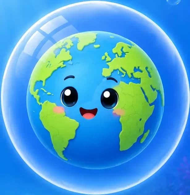 Bubble Word Jam Common Knowledge - Geography, Countries, Capitals, and Regions