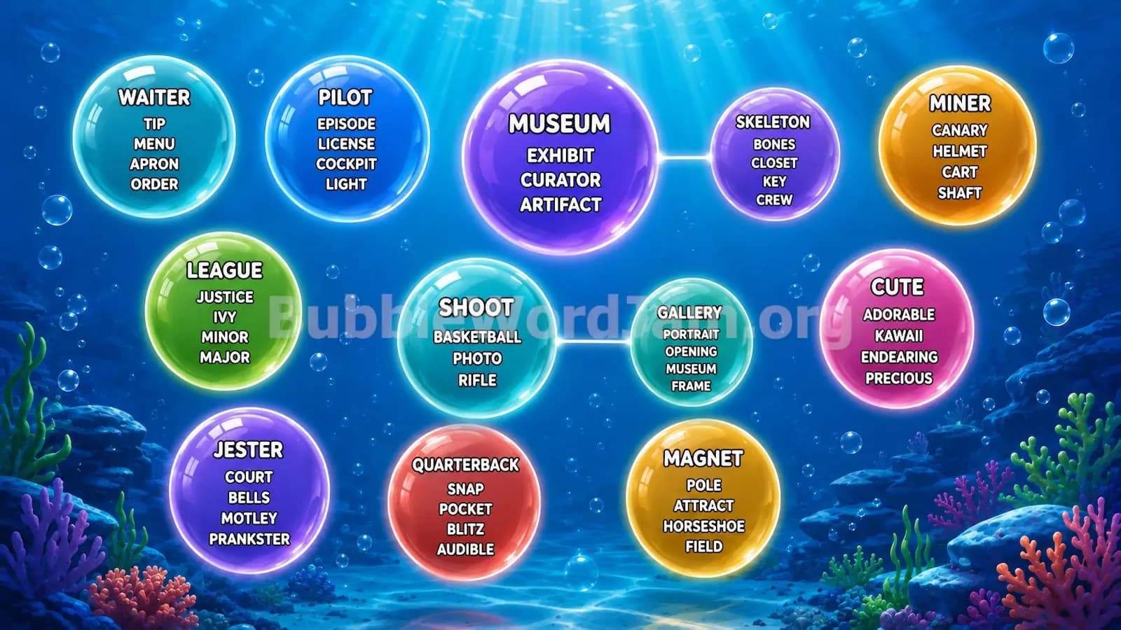 Bubble Word Jam Level 438 Answer, Cheat & Solution
