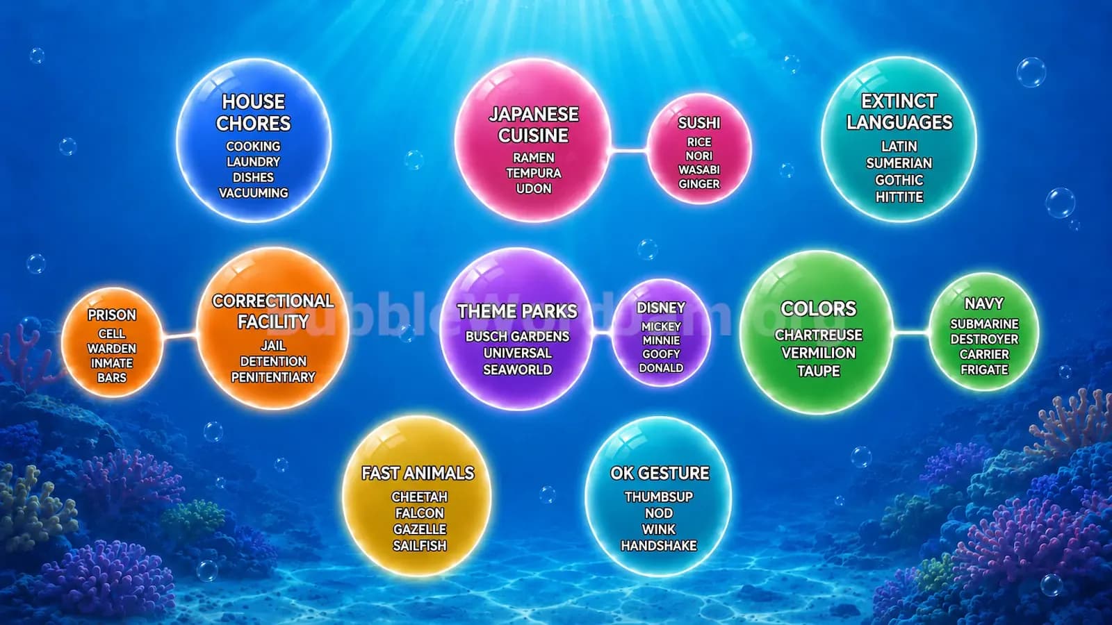 Bubble Word Jam Level 208 Screenshot
