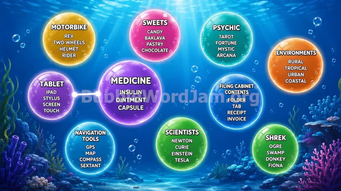 Bubble Word Jam Level 537 Screenshot