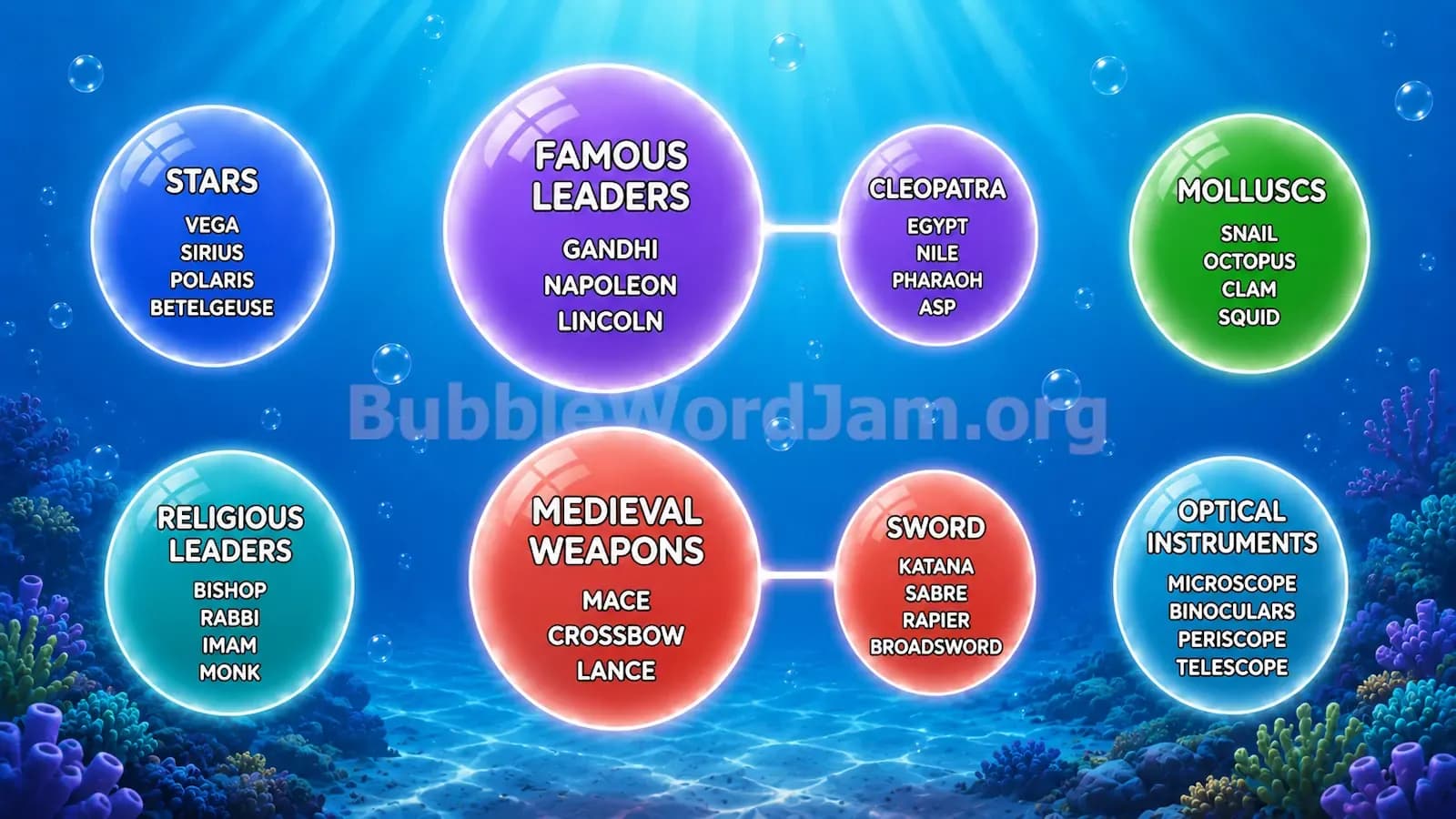 Bubble Word Jam Level 93 Screenshot