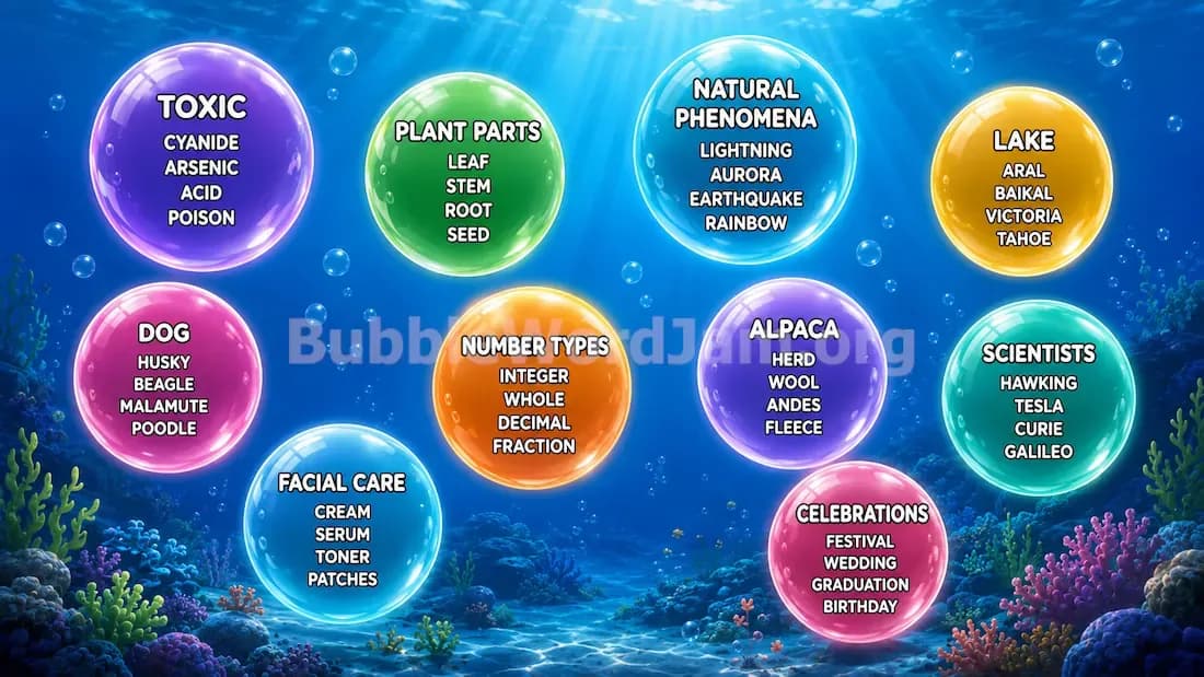 Bubble Word Jam Level 516 Answer, Cheat & Solution