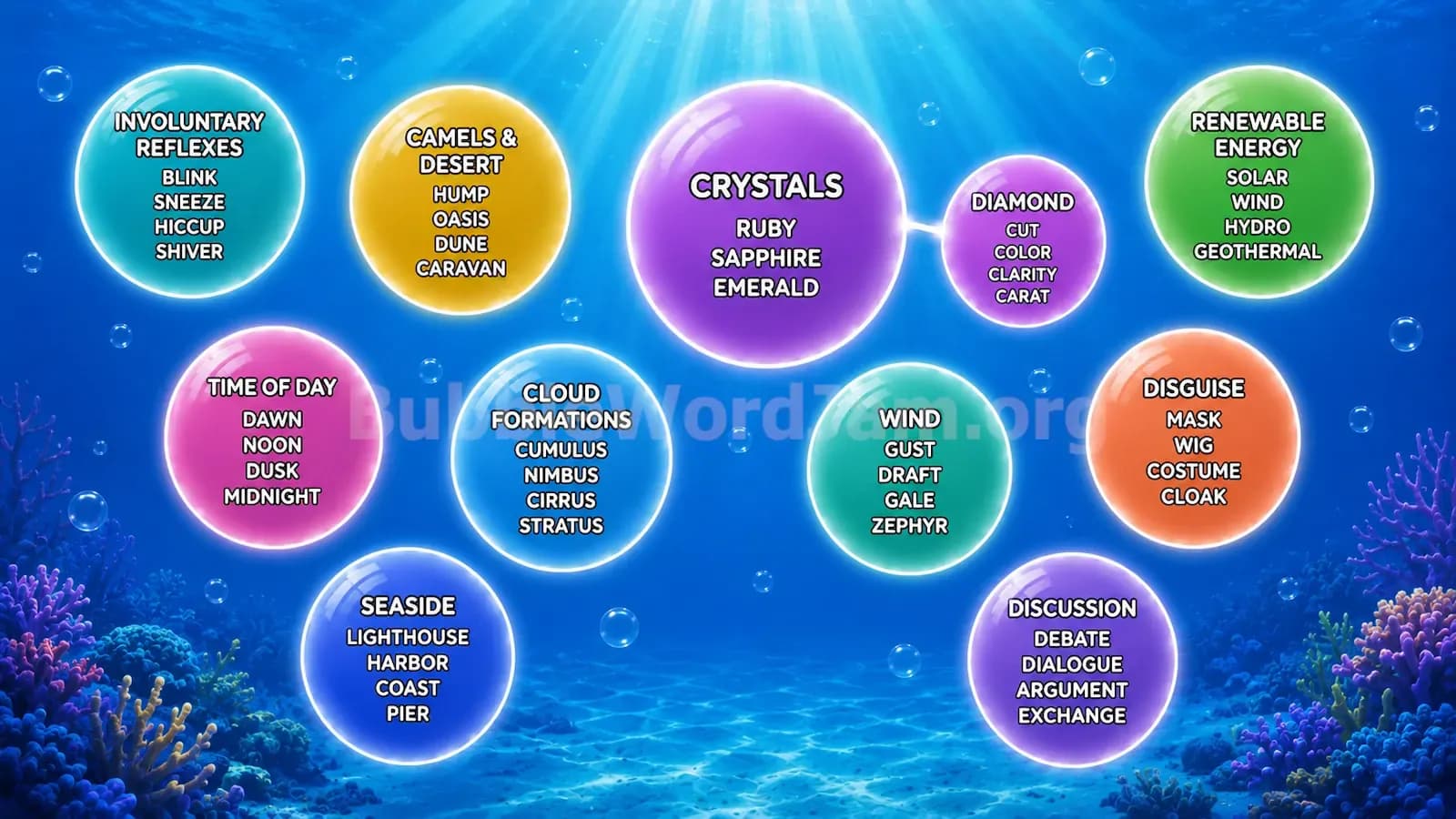 Bubble Word Jam Level 286 Screenshot