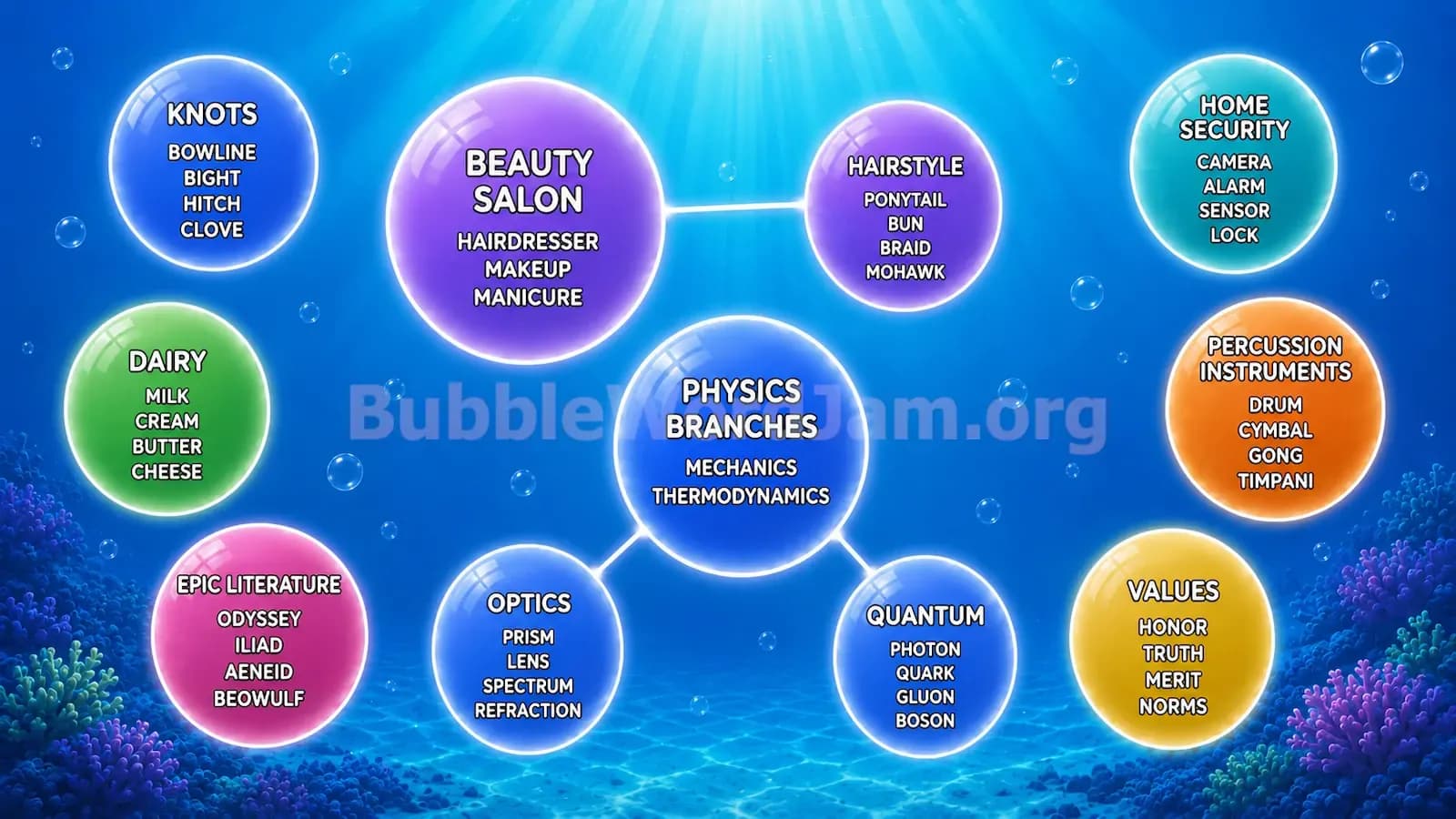 Bubble Word Jam Level 270 Screenshot