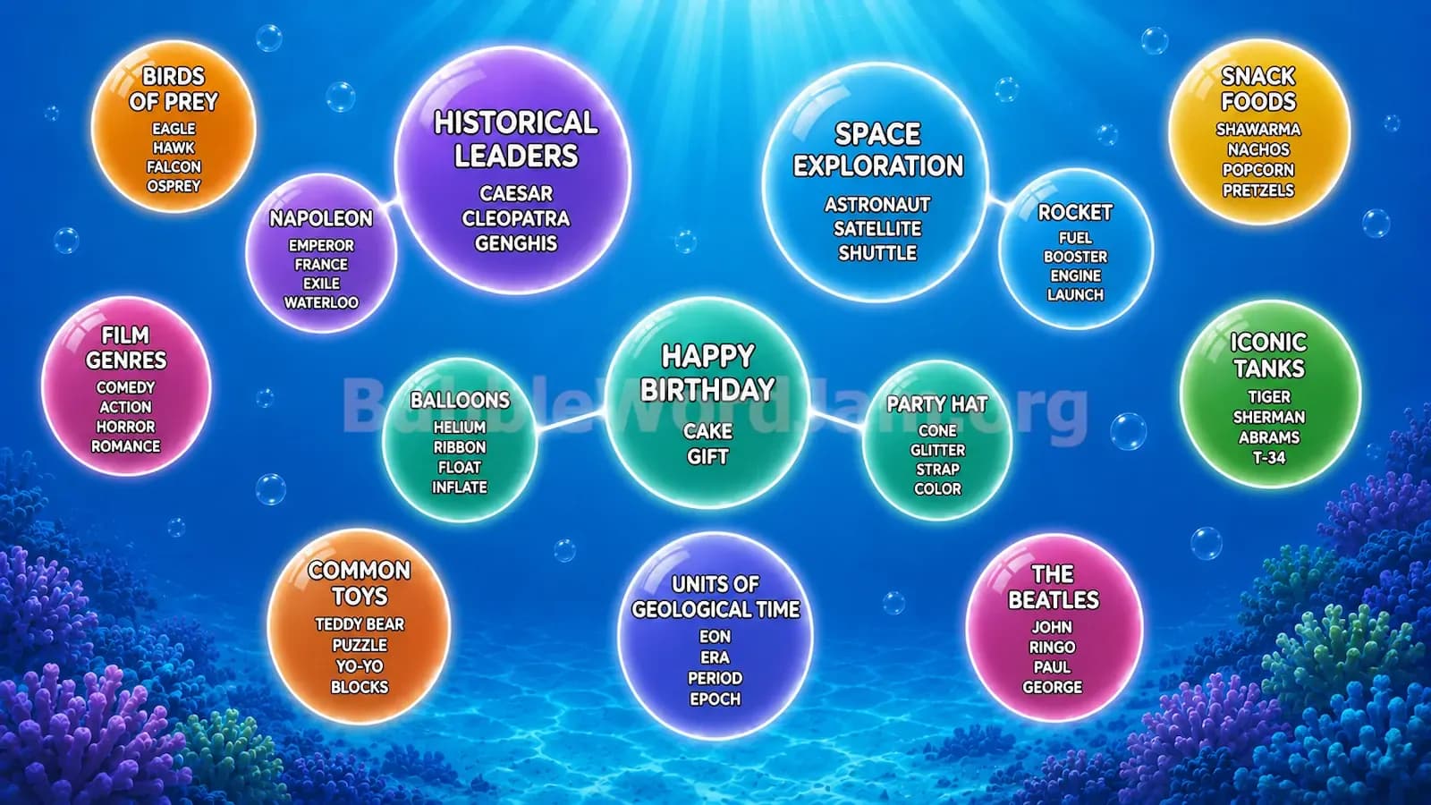 Bubble Word Jam Level 145 Screenshot