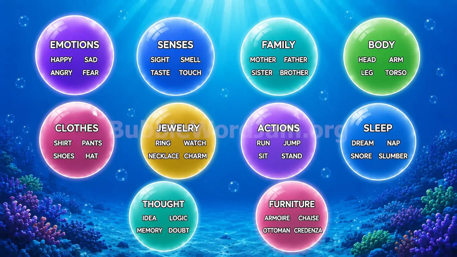 Bubble Word Jam Level 234 Answer, Cheat & Solution