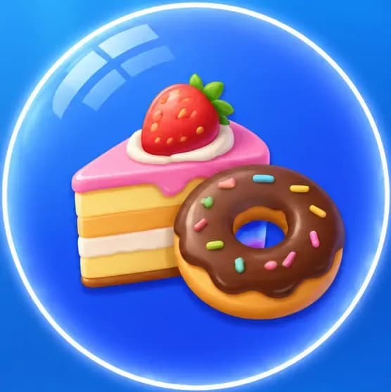 Bubble Word Jam Common Knowledge - Desserts, Candy, Bakery, and Sweet Treats