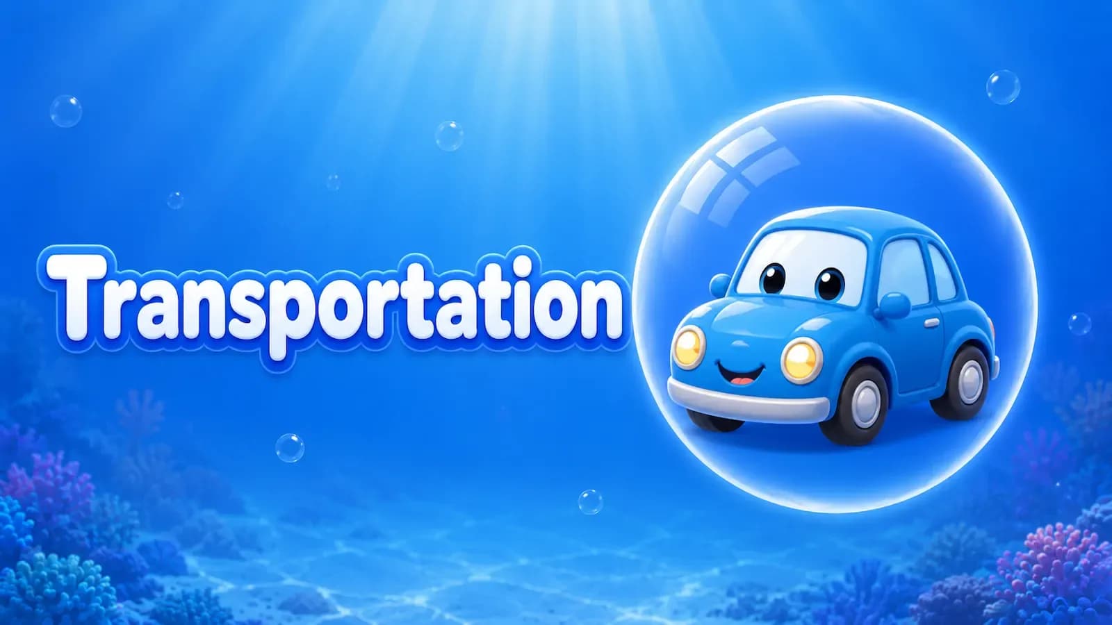 Bubble Word Jam Transport Guide: Vehicles & Travel Hubs