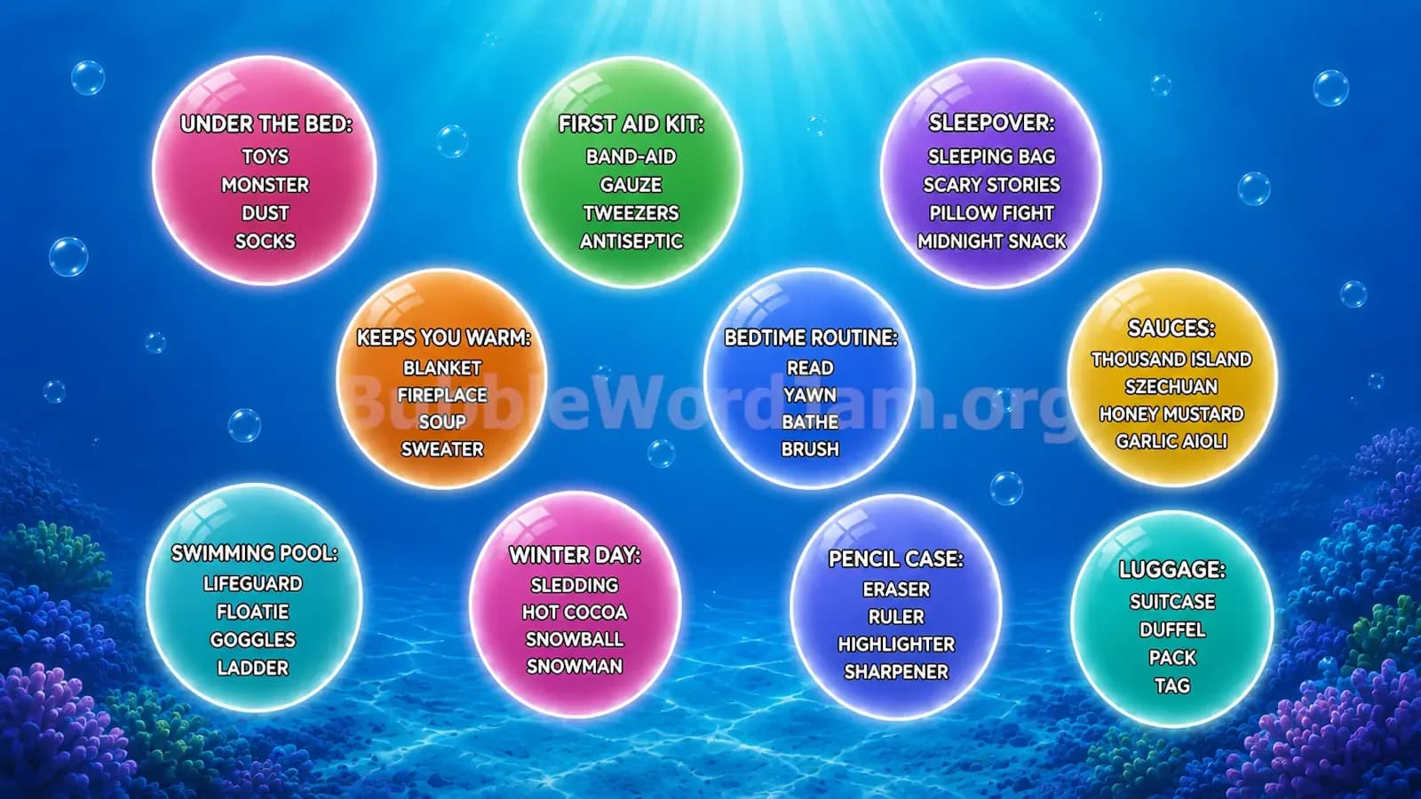 Bubble Word Jam Level 302 Screenshot