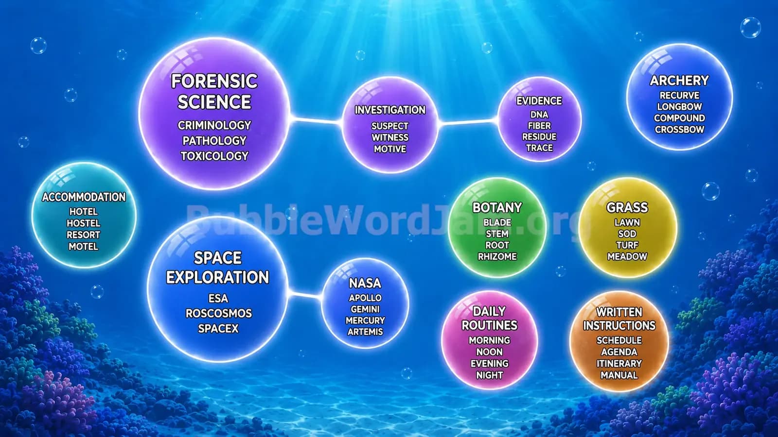 Bubble Word Jam Level 263 Screenshot