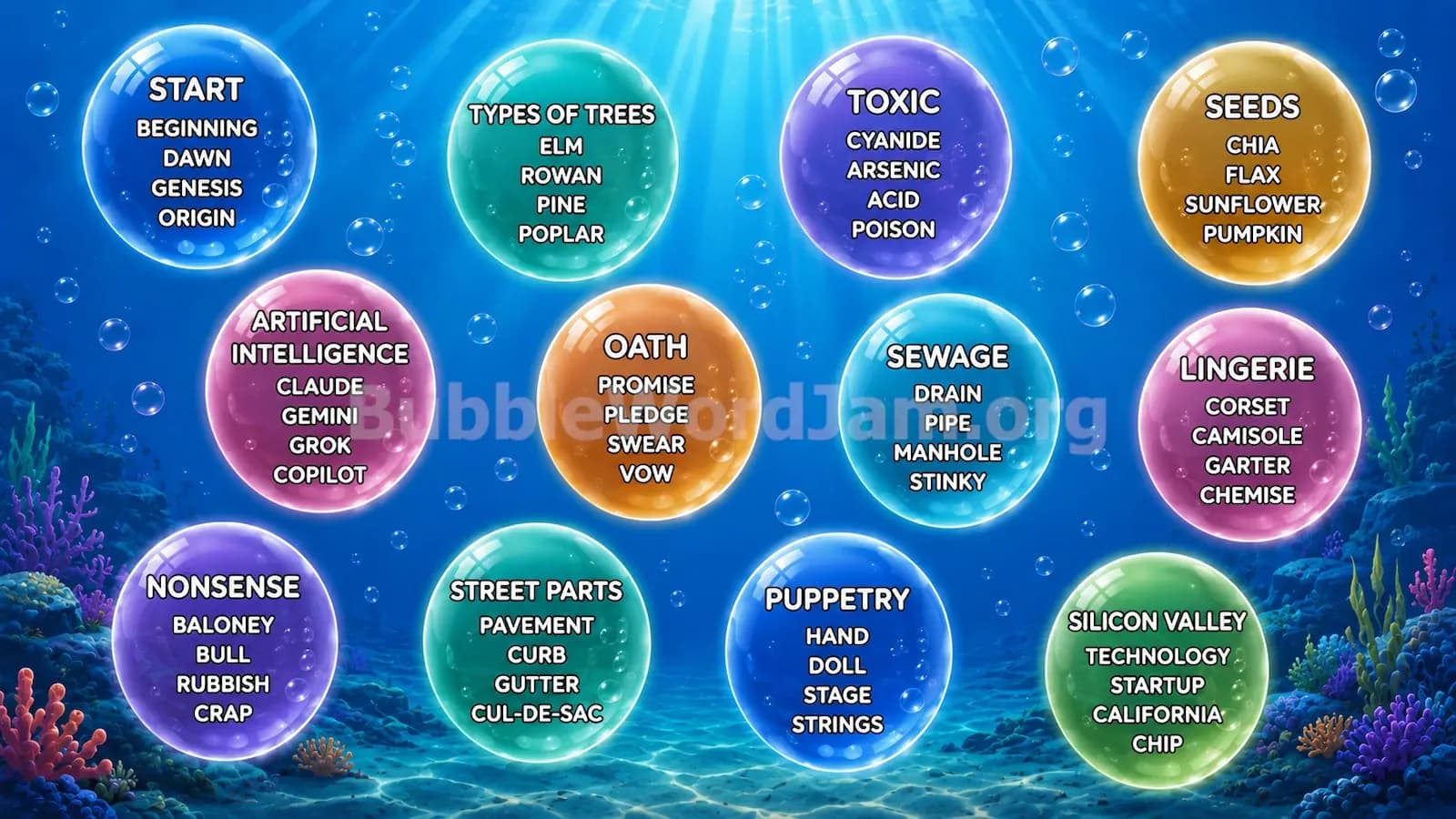 Bubble Word Jam Level 398 Answer, Cheat & Solution