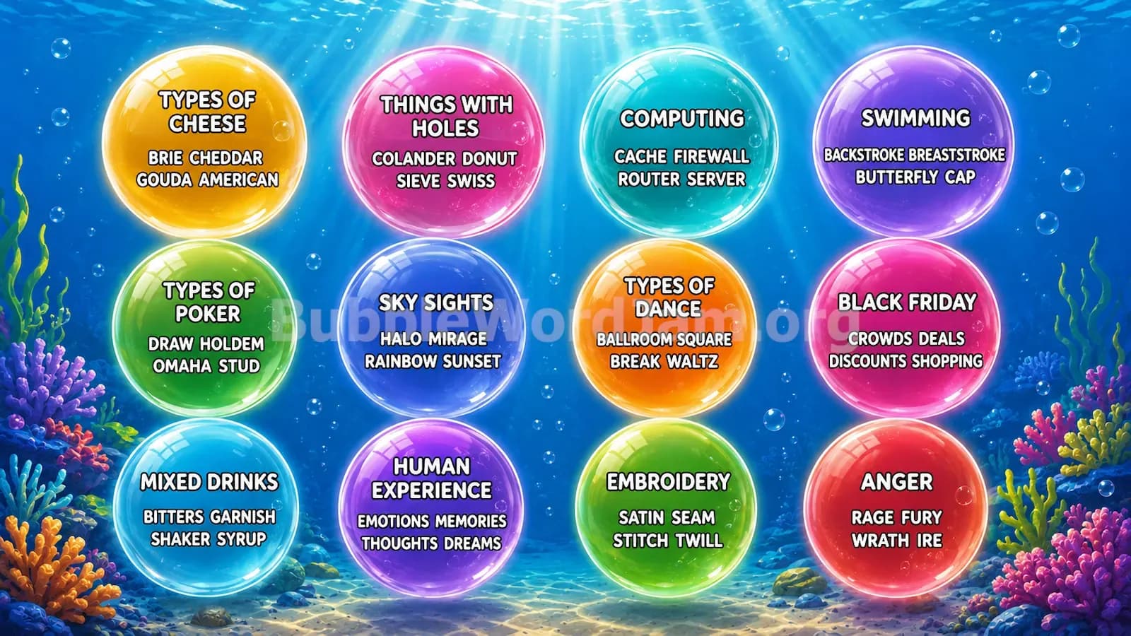 Bubble Word Jam Level 463 Screenshot