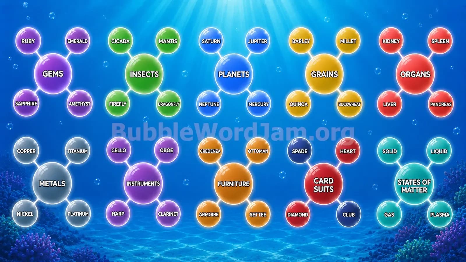 Bubble Word Jam Level 226 Answer, Cheat & Solution