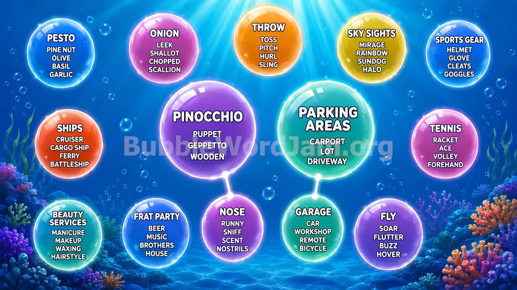 Bubble Word Jam Level 539 Answer, Cheat & Solution