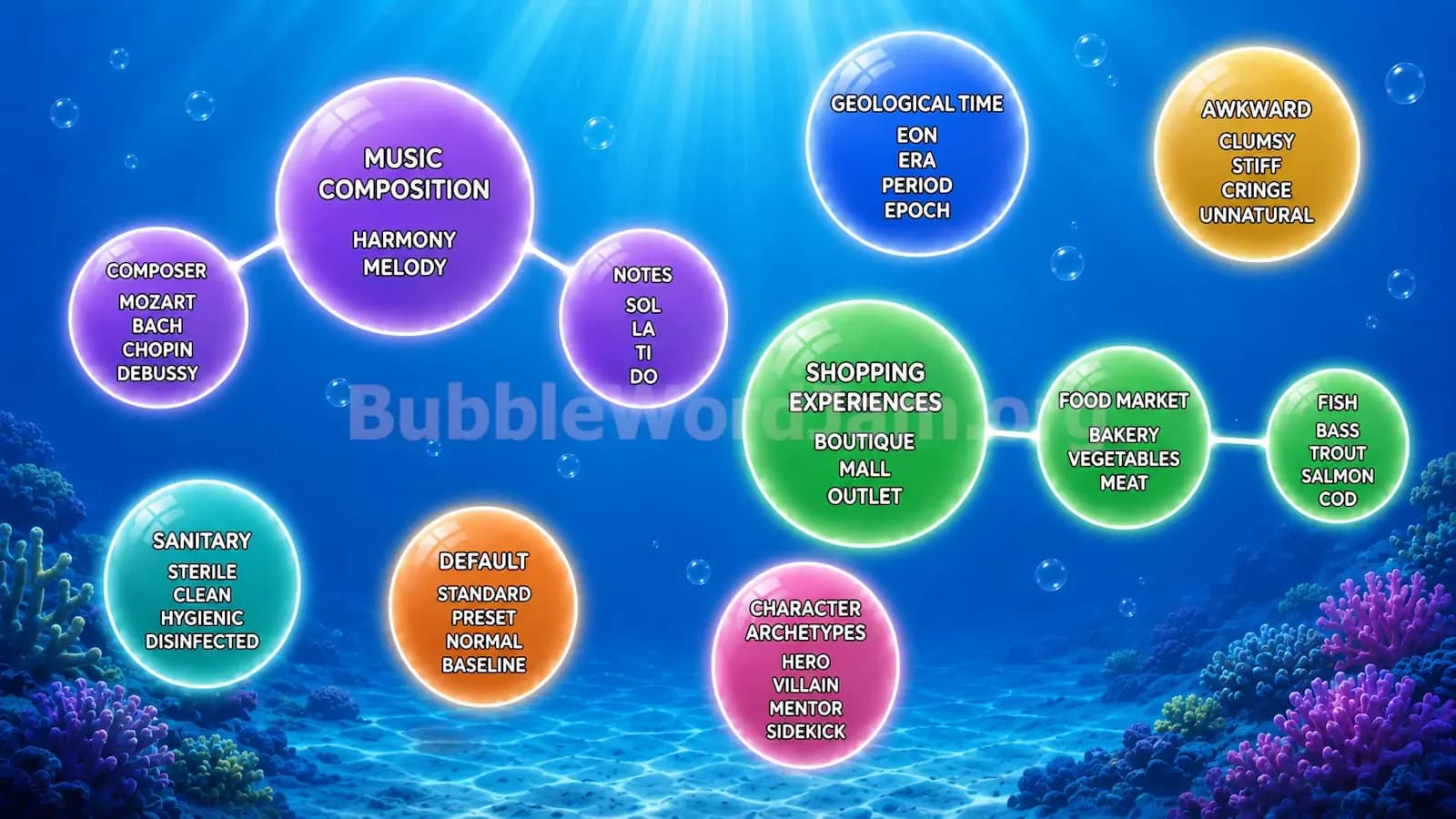 Bubble Word Jam Level 290 Answer, Cheat & Solution
