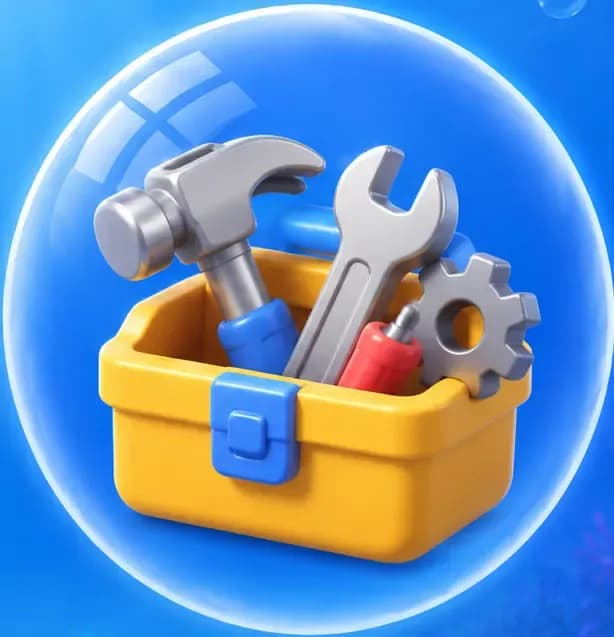 Bubble Word Jam Common Knowledge - Tools, Construction, Machines, and Repairs