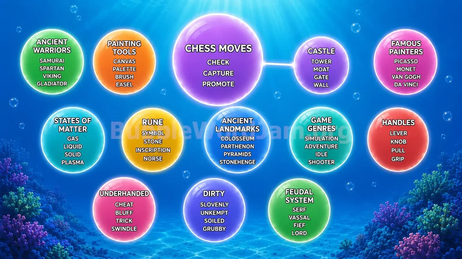 Bubble Word Jam Level 193 Answer, Cheat & Solution