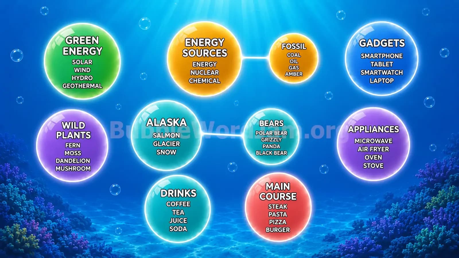 Bubble Word Jam Level 90 Screenshot