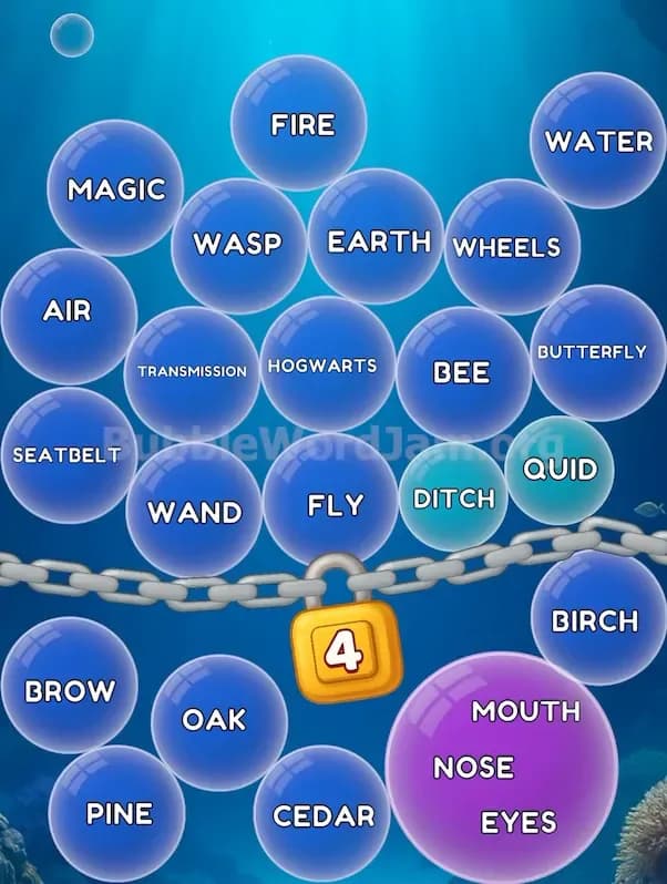 Bubble Word Jam Gameplay