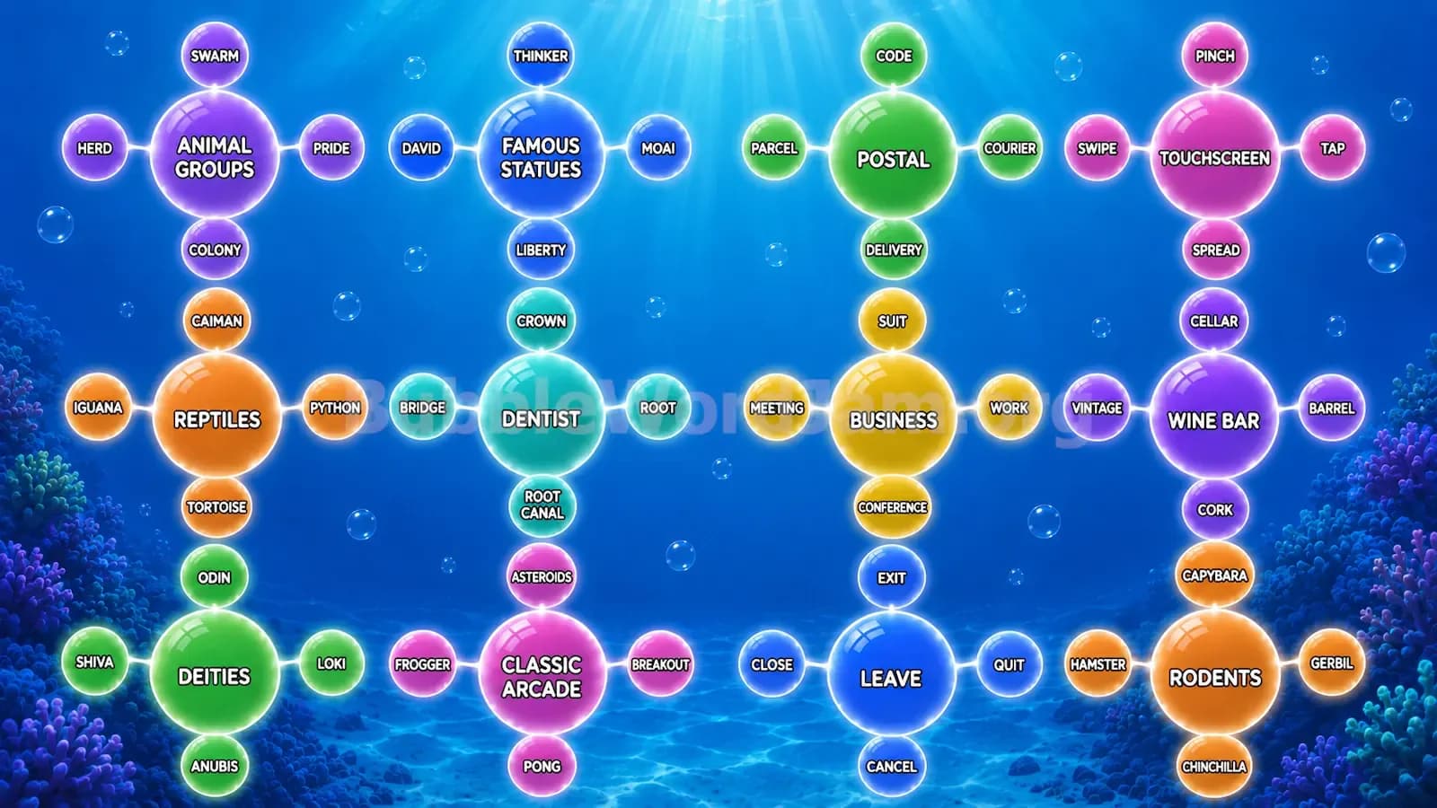 Bubble Word Jam Level 328 Answer, Cheat & Solution