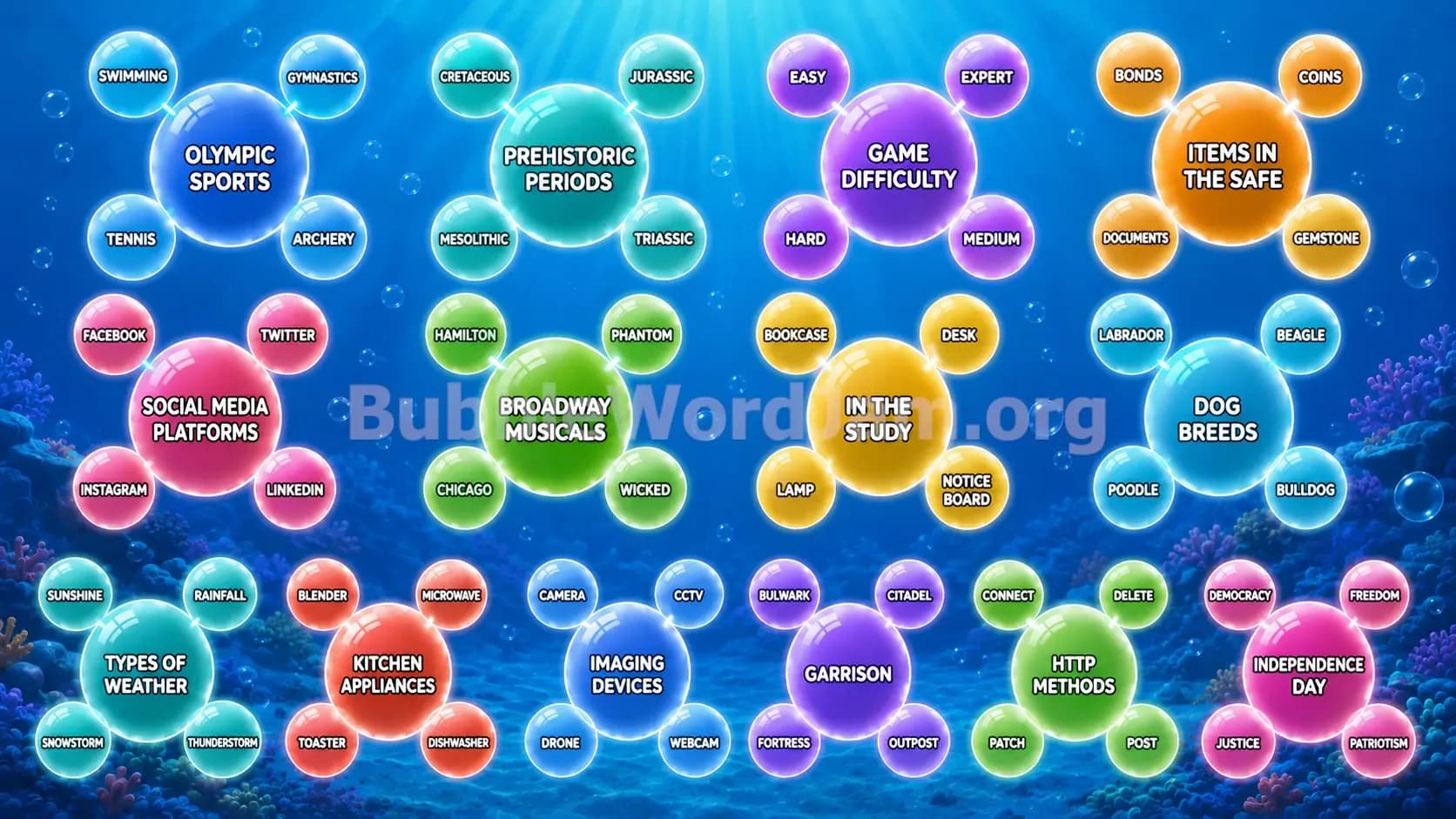 Bubble Word Jam Level 559 Answer, Cheat & Solution