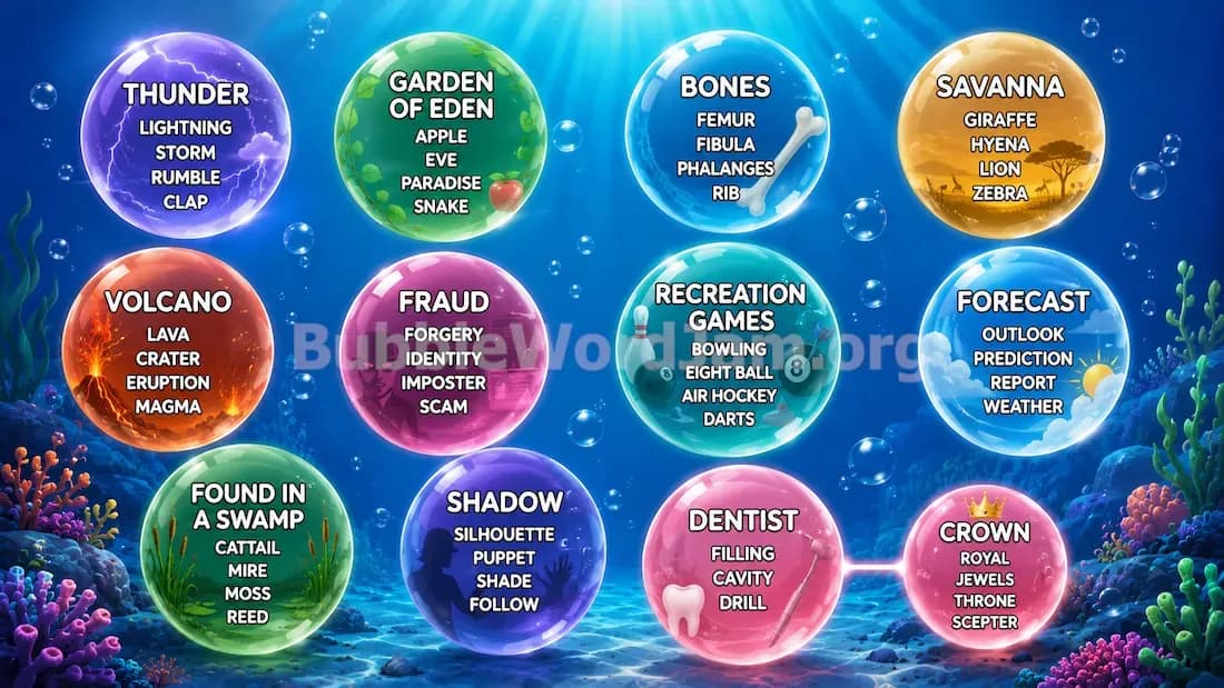 Bubble Word Jam Level 503 Answer, Cheat & Solution