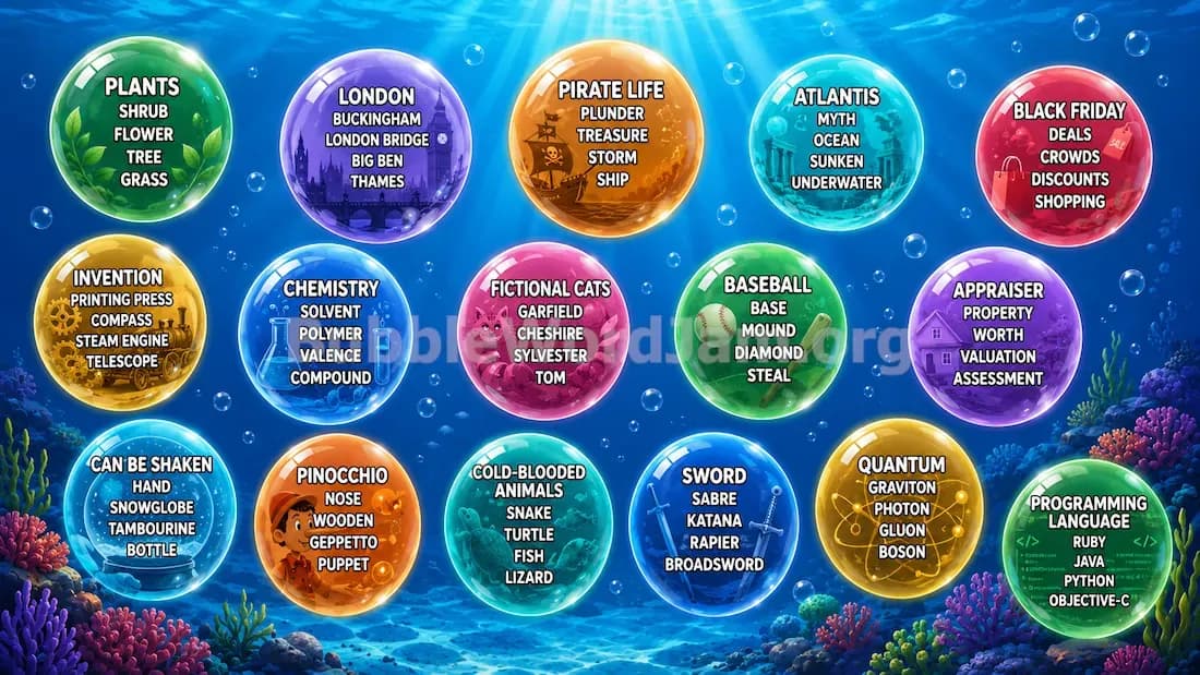 Bubble Word Jam Level 510 Answer, Cheat & Solution