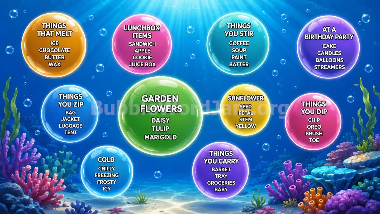 Bubble Word Jam Level 372 Answer, Cheat & Solution